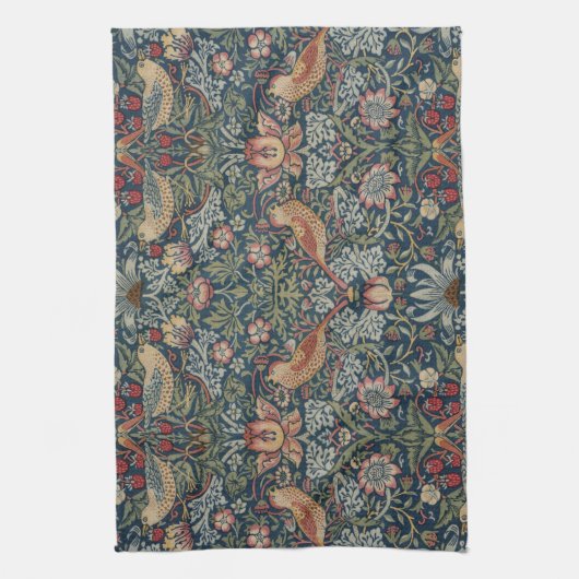  William Morris Strawberry Thief Theedoek (Verticaal)