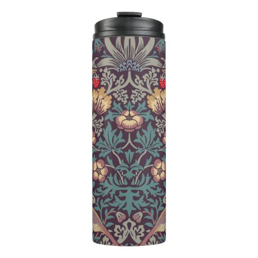 William Morris Strawberry Thief Thermal Tumbler Thermosbeker (Voorkant)