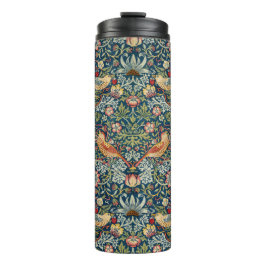 William Morris Strawberry Thief Thermal Tumbler Thermosbeker