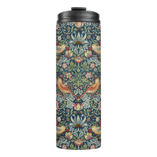 William Morris Strawberry Thief Thermal Tumbler Thermosbeker (Voorkant)