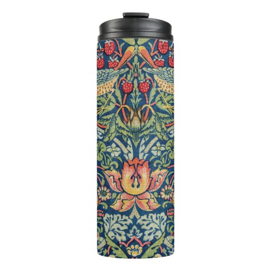 William Morris - Strawberry Thief Thermosbeker (Voorkant)