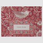 William Morris Strawberry Thief Tissue Paper Tissuepapier (Voorkant)