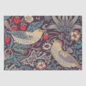 William Morris Strawberry Thief Tissue Paper Tissuepapier (Voorkant)