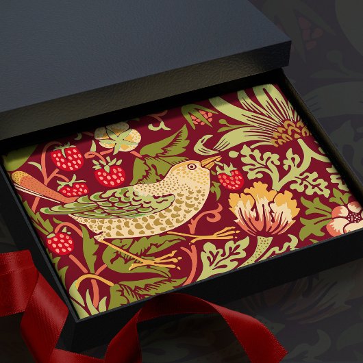 William Morris Strawberry Thief Tissue Paper Tissuepapier