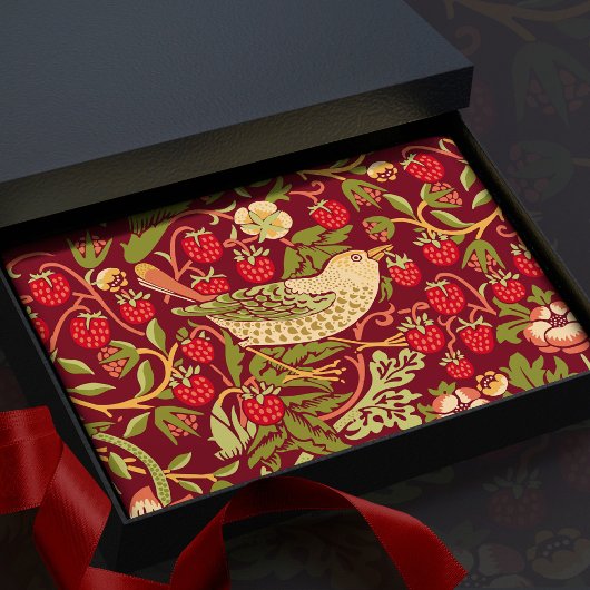 William Morris Strawberry Thief Tissue Paper Tissuepapier