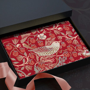 William Morris Strawberry Thief Tissue Paper Tissuepapier