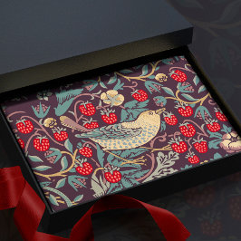 William Morris Strawberry Thief Tissue Paper Tissuepapier