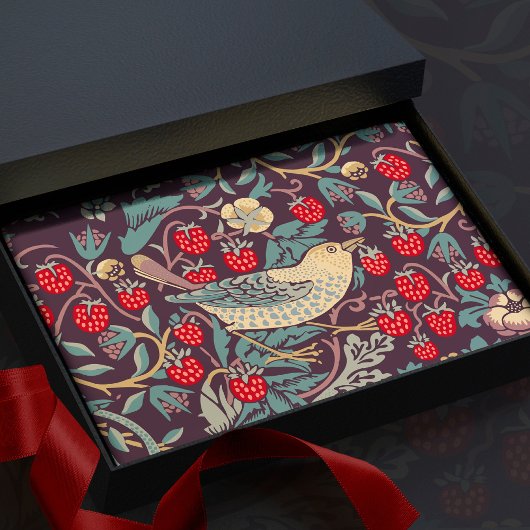 William Morris Strawberry Thief Tissue Paper Tissuepapier
