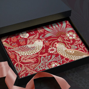 William Morris Strawberry Thief Tissue Paper Tissuepapier