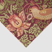 William Morris Strawberry Thief Tissue Paper Tissuepapier (Detail)