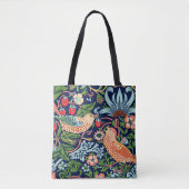 William Morris Strawberry Thief Tote Bag (Voorkant)