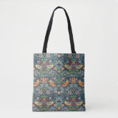 William Morris - Strawberry Thief Tote Bag (Voorkant)