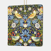 William Morris: Strawberry Thief vintage ontwerp, Keramisch Ornament (Links)