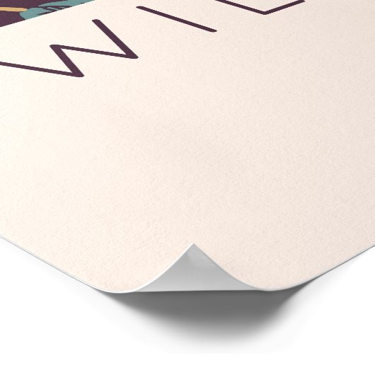 William Morris Strawberry Thief Wall Art Poster (Hoek)