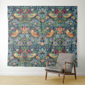 William Morris - Strawberry Thief Wandkleed (In Situ (horizontaal))