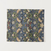 William Morris Strawberry Thief Wandkleed (Voorkant (horizontaal))