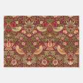 William Morris Strawberry Thief Wrapping Paper (Voorkant 3)