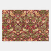 William Morris Strawberry Thief Wrapping Paper (Voorkant)