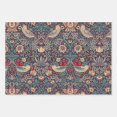 William Morris Strawberry Thief Wrapping Paper (Voorkant)