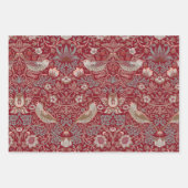 William Morris Strawberry Thief Wrapping Paper (Voorkant 3)
