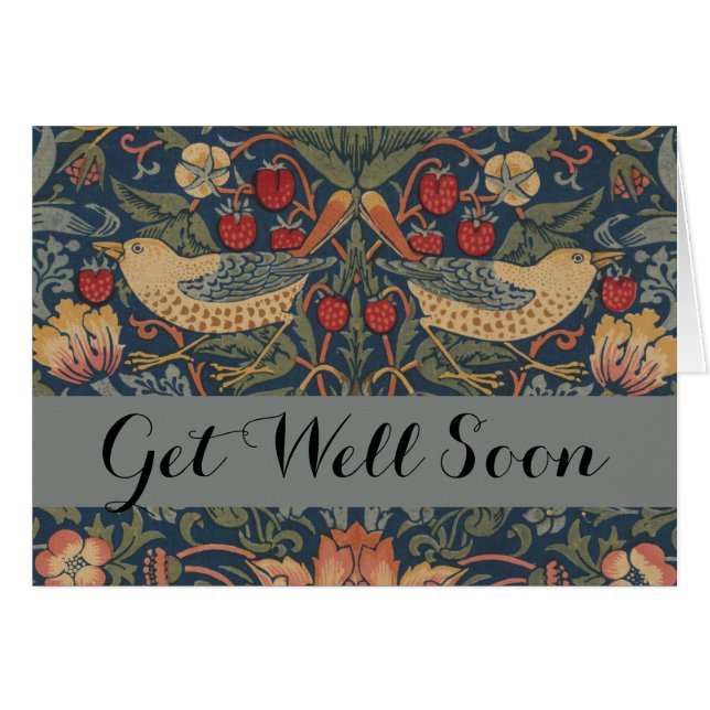 William Morris Strawberry Thieves Birds (Voorkant Horizontaal)