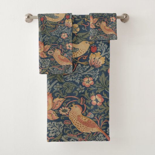 William Morris Strawberry Thieves Birds Bad Handdoek (Insitu)