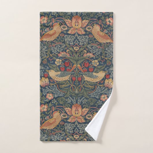 William Morris Strawberry Thieves Birds Bad Handdoek (Handdoek)