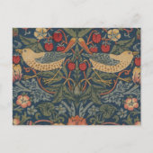 William Morris Strawberry Thieves Birds Briefkaart (Voorkant)