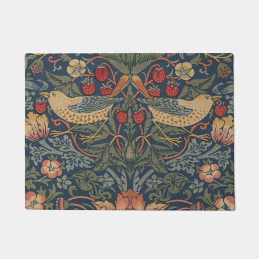 William Morris Strawberry Thieves Birds Deurmat (Voorkant)