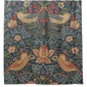 William Morris Strawberry Thieves Birds Douchegordijn (Voorkant)