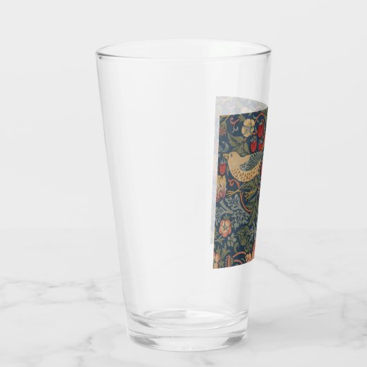 William Morris Strawberry Thieves Birds Glas (Rechts)