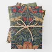 William Morris Strawberry Thieves Birds Inpakpapier Vel (In situ)