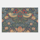 William Morris Strawberry Thieves Birds Inpakpapier Vel (Voorkant)