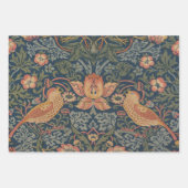 William Morris Strawberry Thieves Birds Inpakpapier Vel (Voorkant 2)