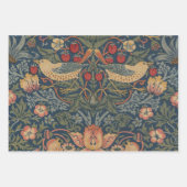 William Morris Strawberry Thieves Birds Inpakpapier Vel (Voorkant)