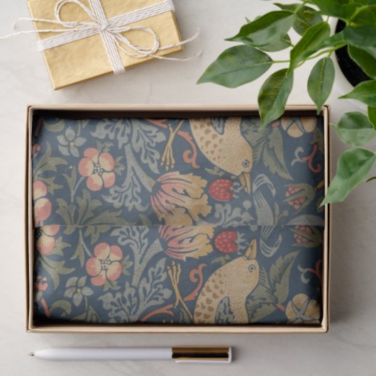 William Morris Strawberry Thieves Birds Tissuepapier (Geschenk)