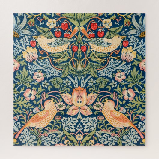 WILLIAM MORRIS : STRAWBERRY THIEVY LEGPUZZEL (Verticaal)