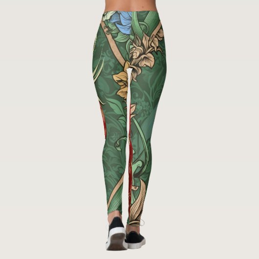 William Morris Strawbes Leggings (Achterkant)