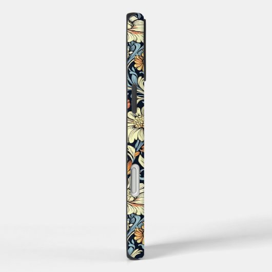 William Morris style floral acanthus pattern Case-Mate iPhone Case (Achterkant / Rechts)
