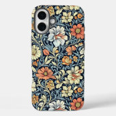 William Morris style floral acanthus pattern Case-Mate iPhone Case (Achterkant)