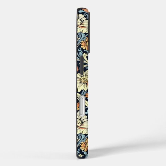 William Morris style floral acanthus pattern Case-Mate iPhone Case (Achterkant / Rechts)