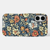 William Morris style floral acanthus pattern Case-Mate iPhone Case (Achterkant (horizontaal))