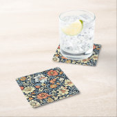 William Morris style floral acanthus pattern Kartonnen Onderzetters (Insitu)