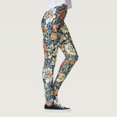 William Morris style floral acanthus pattern Leggings (Rechts)