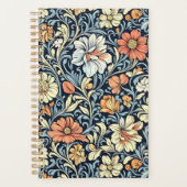 William Morris style floral acanthus pattern Planner (Voorkant)