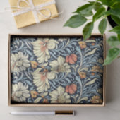 William Morris style floral acanthus pattern Tissuepapier (Geschenk)