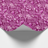 William Morris Sunflower, Amethyst Paars Cadeaupapier (Hoek)