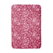 William Morris Sunflower, Bourgondië en roze Badmat (Voorkant Verticaal)