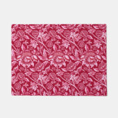 William Morris Sunflower, Bourgondië en roze Deurmat (Voorkant)