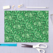 William Morris Sunflower, Emerald Green Tissuepapier (Craft)